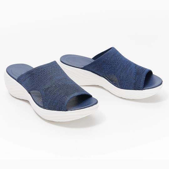 Summer Women Beach Mesh Slippers Casual Comfortable orthopedic EVA sole / FREE Shipping