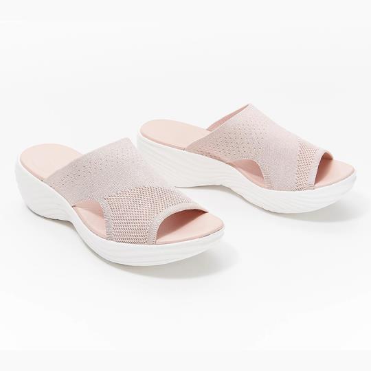 Summer Women Beach Mesh Slippers Casual Comfortable orthopedic EVA sole / FREE Shipping