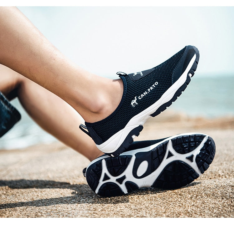 Men's outdoor beach Shoes Mesh Comfortable orthopedic design EVA sole / FREE Shipping