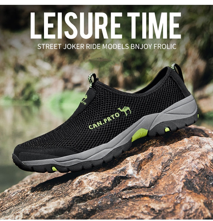 Men's outdoor beach Shoes Mesh Comfortable orthopedic design EVA sole / FREE Shipping