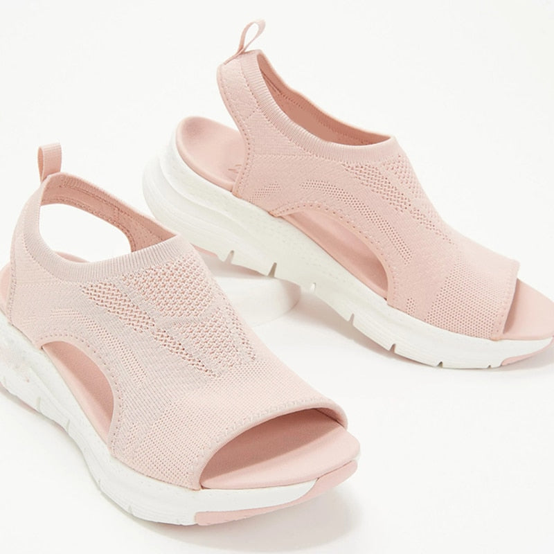 Stylish Beach Sandals for Women comfortable mesh with orthopedic cushion sole/ FREE Shipping