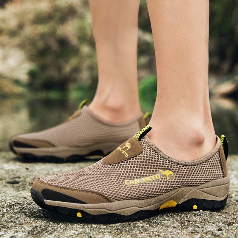 Men's outdoor beach Shoes Mesh Comfortable orthopedic design EVA sole / FREE Shipping
