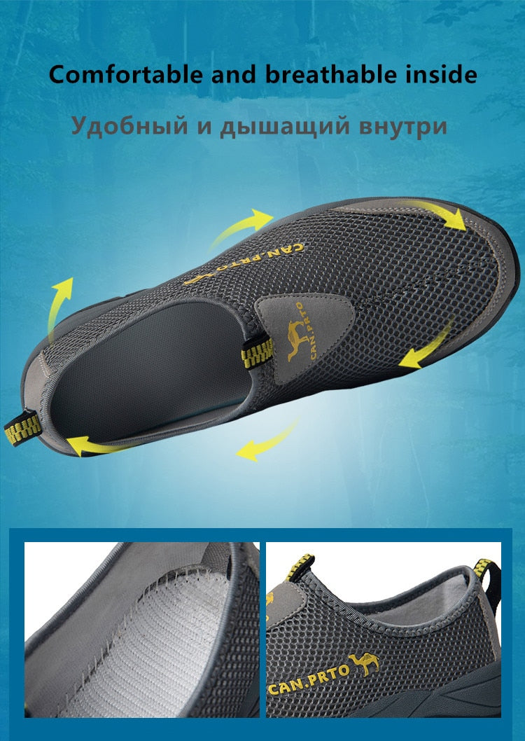 Men's outdoor beach Shoes Mesh Comfortable orthopedic design EVA sole / FREE Shipping