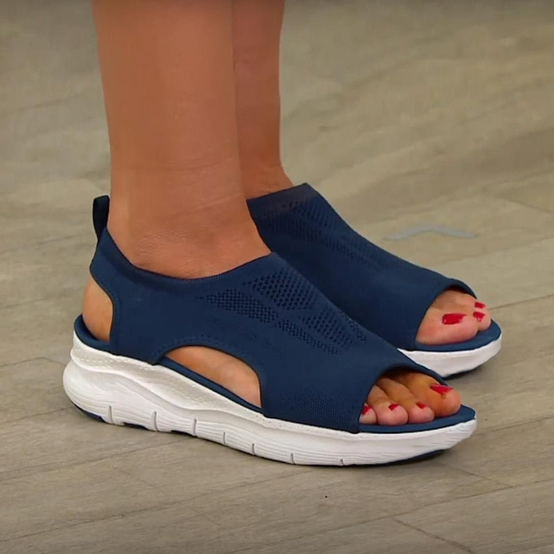 Stylish Beach Sandals for Women comfortable mesh with orthopedic cushion sole/ FREE Shipping