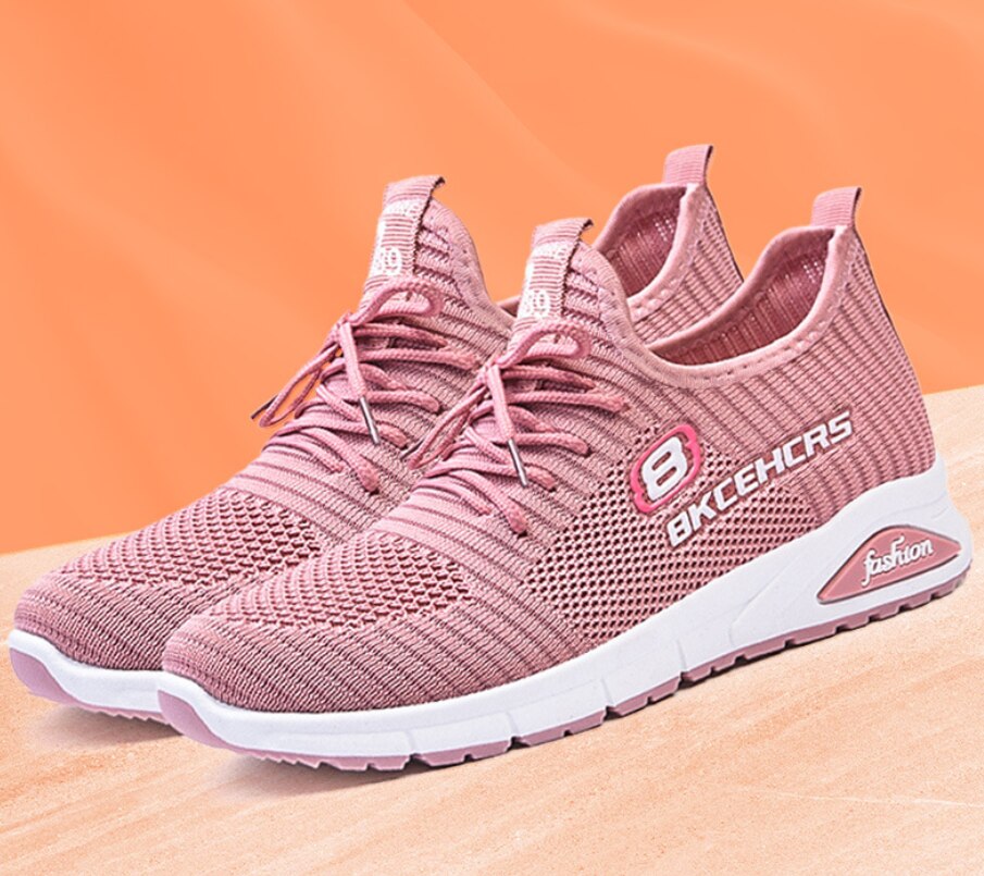 KEKE CATS Lightweight Sport Running Shoes for Women breathable Mesh / FREE Shipping