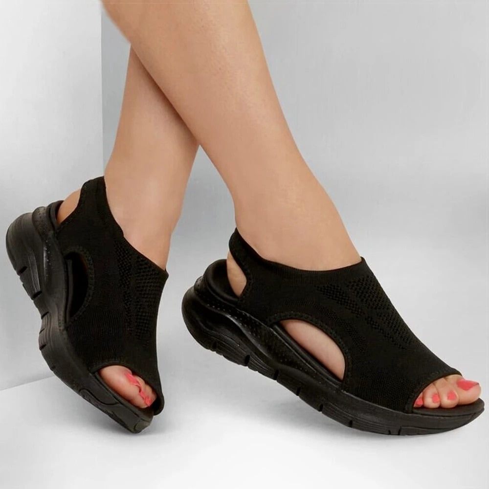 Stylish Beach Sandals for Women comfortable mesh with orthopedic cushion sole/ FREE Shipping