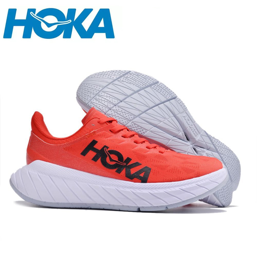 HOKA Carbon X2 Speed Running Shoes Women-Men extra Cushioning/ FREE Shipping