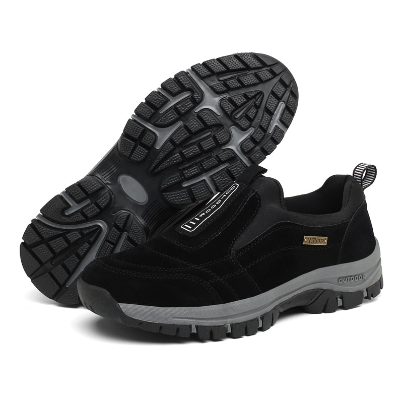 Outdoor Suede Shoe for Men Slip On Casual and Comfortable with EVA sole / FREE Shipping