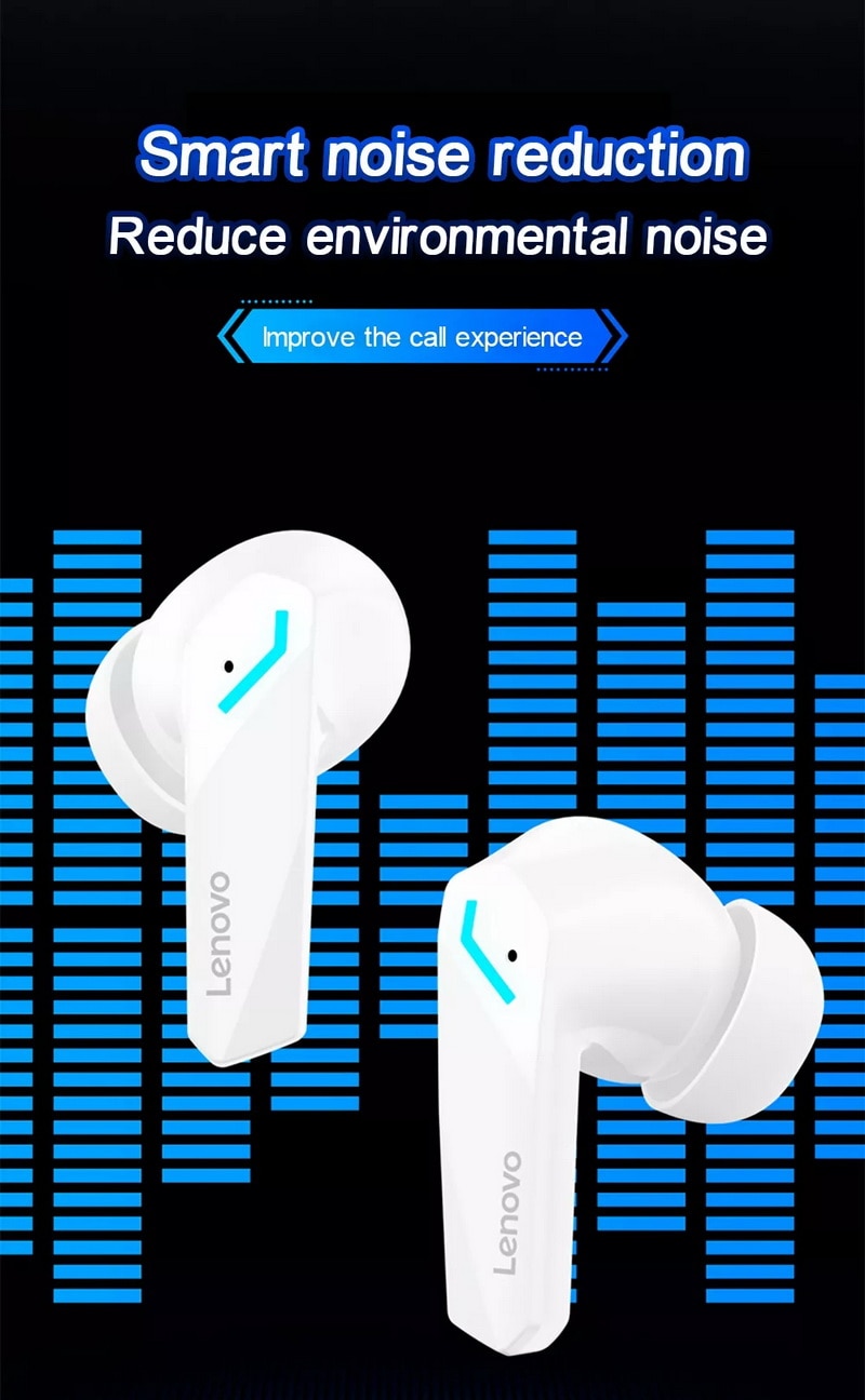 New Lenovo GM2 Pro Bluetooth 5.3 Earphones Gaming Wireless Headphones / FREE Shipping