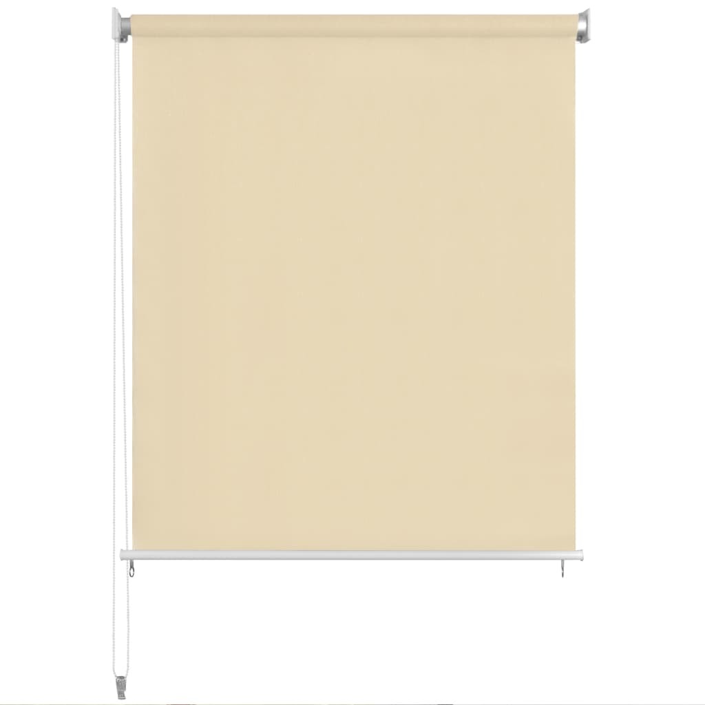 Outdoor Roller Blind 47.2"x55.1" Cream - Cream