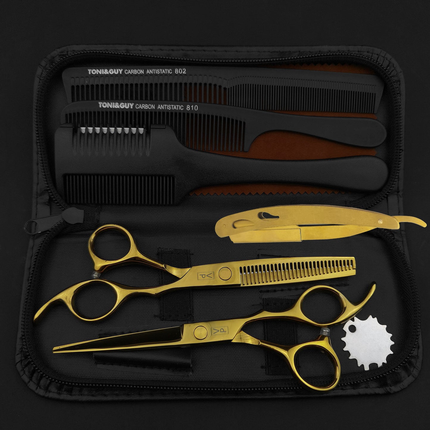 Professional Japan 440c 6 Inch Hair Scissors Set / Cutting Shears / Thinning Barber Scissors Set / Barber Hairdressing Scissors / FREE Shipping