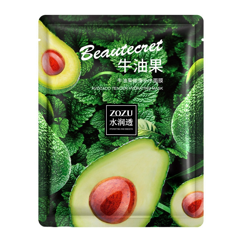 Skin Care Natural Fruit Plant Facial Mask Moisturizing / Oil-Control - Fruit Face Mask / FREE shipping