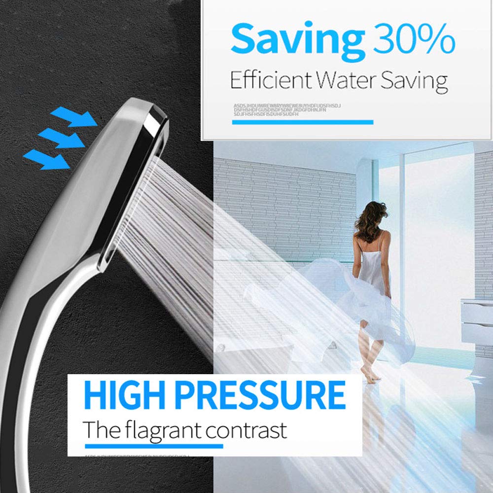 Shower Head 300 Holes High Pressure Rainfall Shower for Salon or Bathroom / Buy 6 get 2 FREE / Enter CODE 3MPFNWZ2D0P4 / FREE Shipping