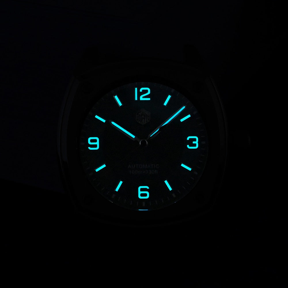 San Martin 39.5mm Original Sports Style High Quality Classic Luxury Men Mechanical Dive Watches Sapphire 10Bar BGW-9