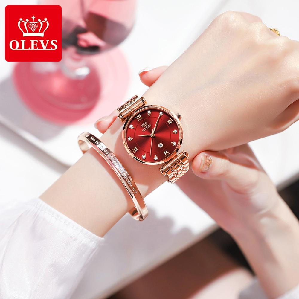 OLEVS beautiful / elegant Top Brand fashion Watch for Women / Quartz / Waterproof