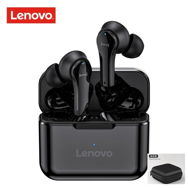 Lenovo QT82 Ture Wireless Touch Control Bluetooth Earphones Stereo HD / FREE Shipping