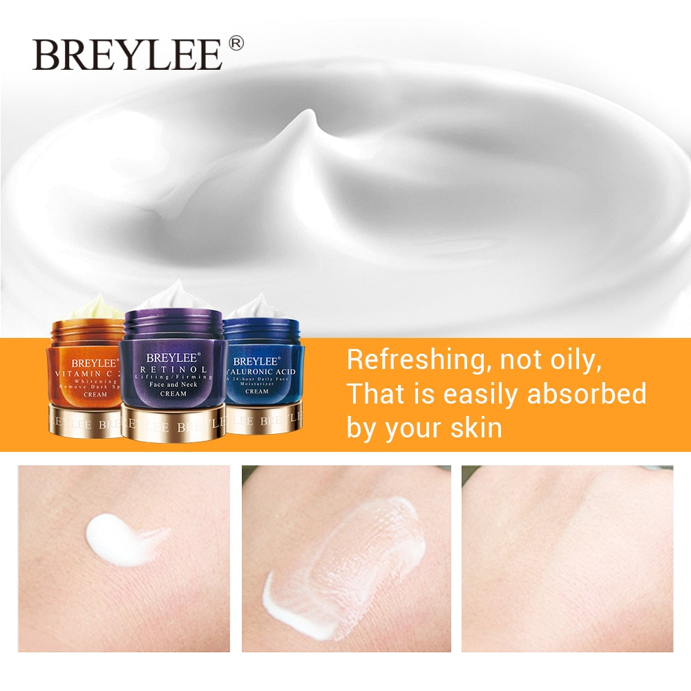 BREYLEE Face Retinol/ Hyaluronic Acid / Vitmain C facial Cream 40g / FREE shipping