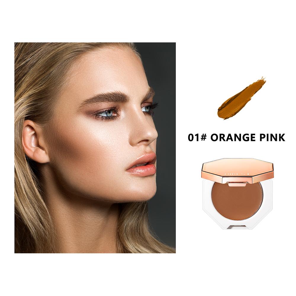 QIBEST Face Makeup Bronzer Palette Silky Cream / Buy 4 get 1 FREE enter Discount Code CVECF182N19G / FREE Shipping