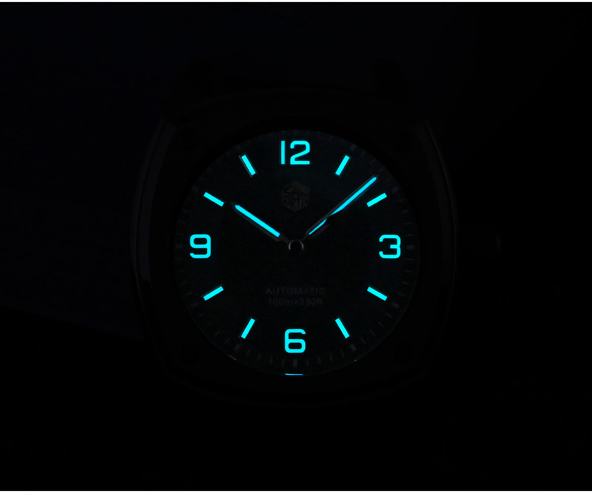 San Martin 39.5mm Original Sports Style High Quality Classic Luxury Men Mechanical Dive Watches Sapphire 10Bar BGW-9