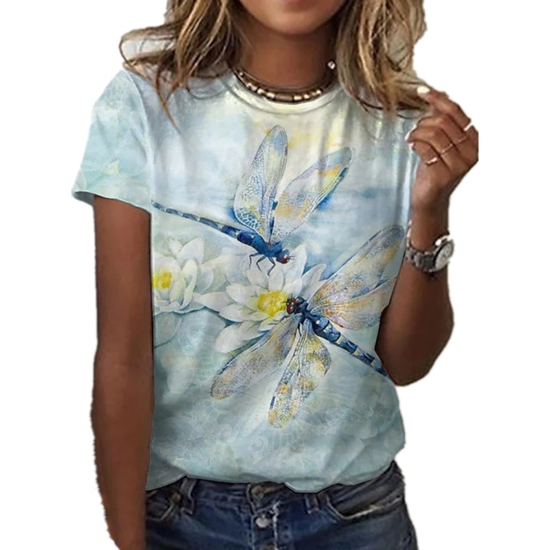 Ladies Beautiful sexy floral prints for blouse / t-shirt top comfortable / enter Discount Code RYNTGQJRZ81V BUY 4 get 1 FREE / FREE Shipping