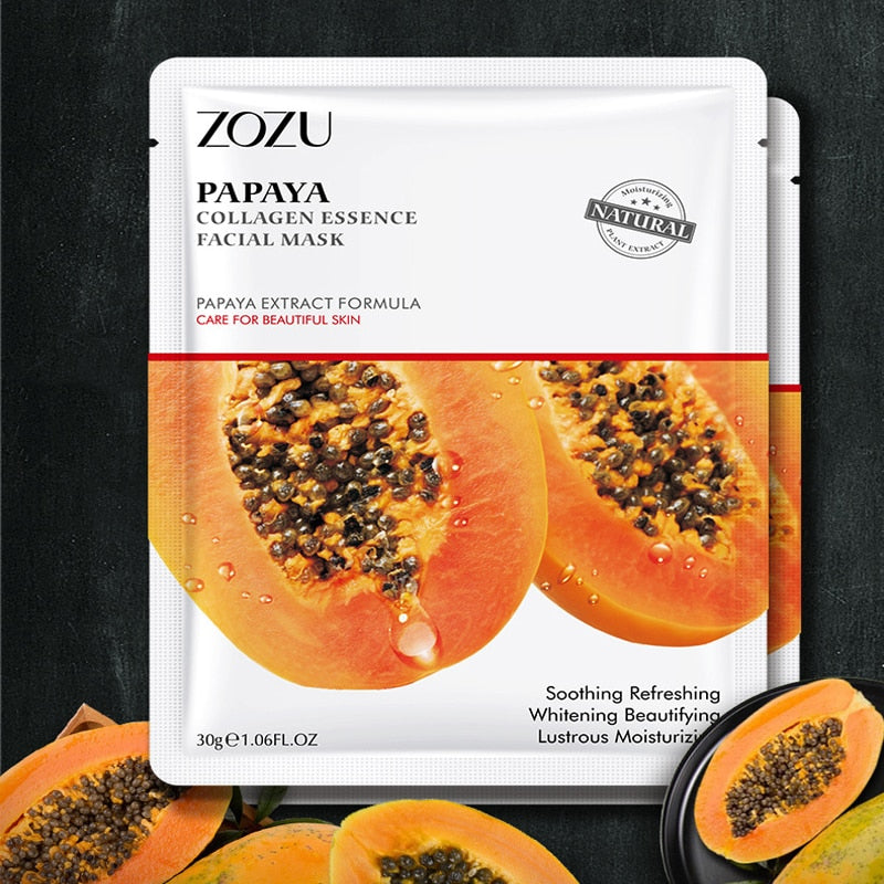 Skin Care Natural Fruit Plant Facial Mask Moisturizing / Oil-Control - Fruit Face Mask / FREE shipping