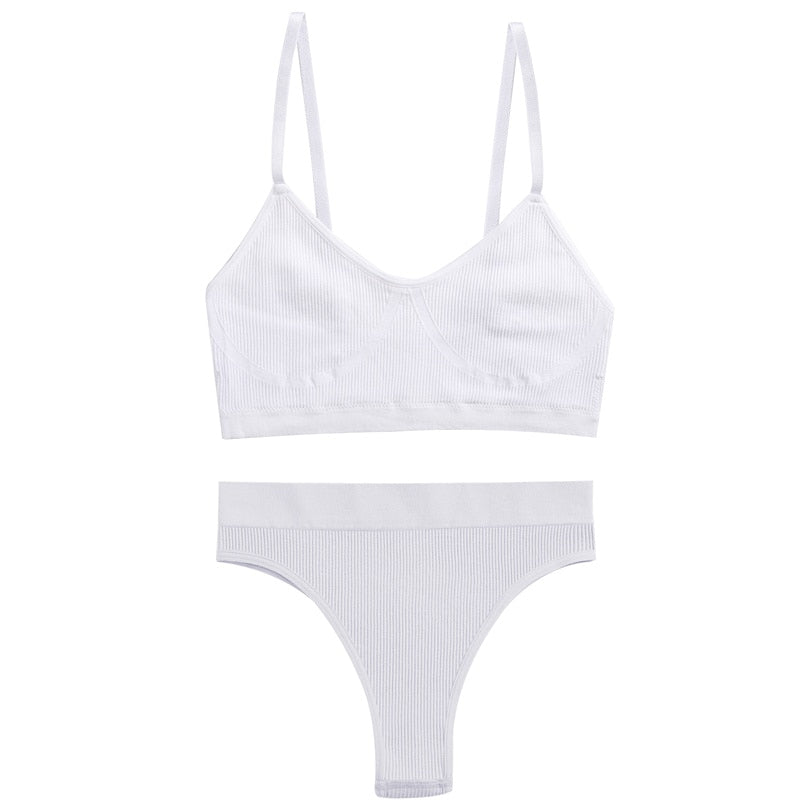 Ladies Bra Set Sexy Lingerie Female panties / Bra Tops stretchable / enter Discount Code WGA1H5VR01SA Buy 5 get 1 FREE / FREE Shipping