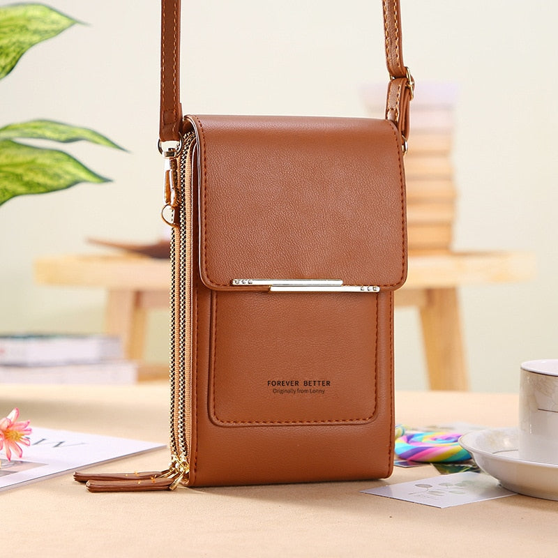 Buylor Leather Purse for Women with Android Phone area / FREE Shipping