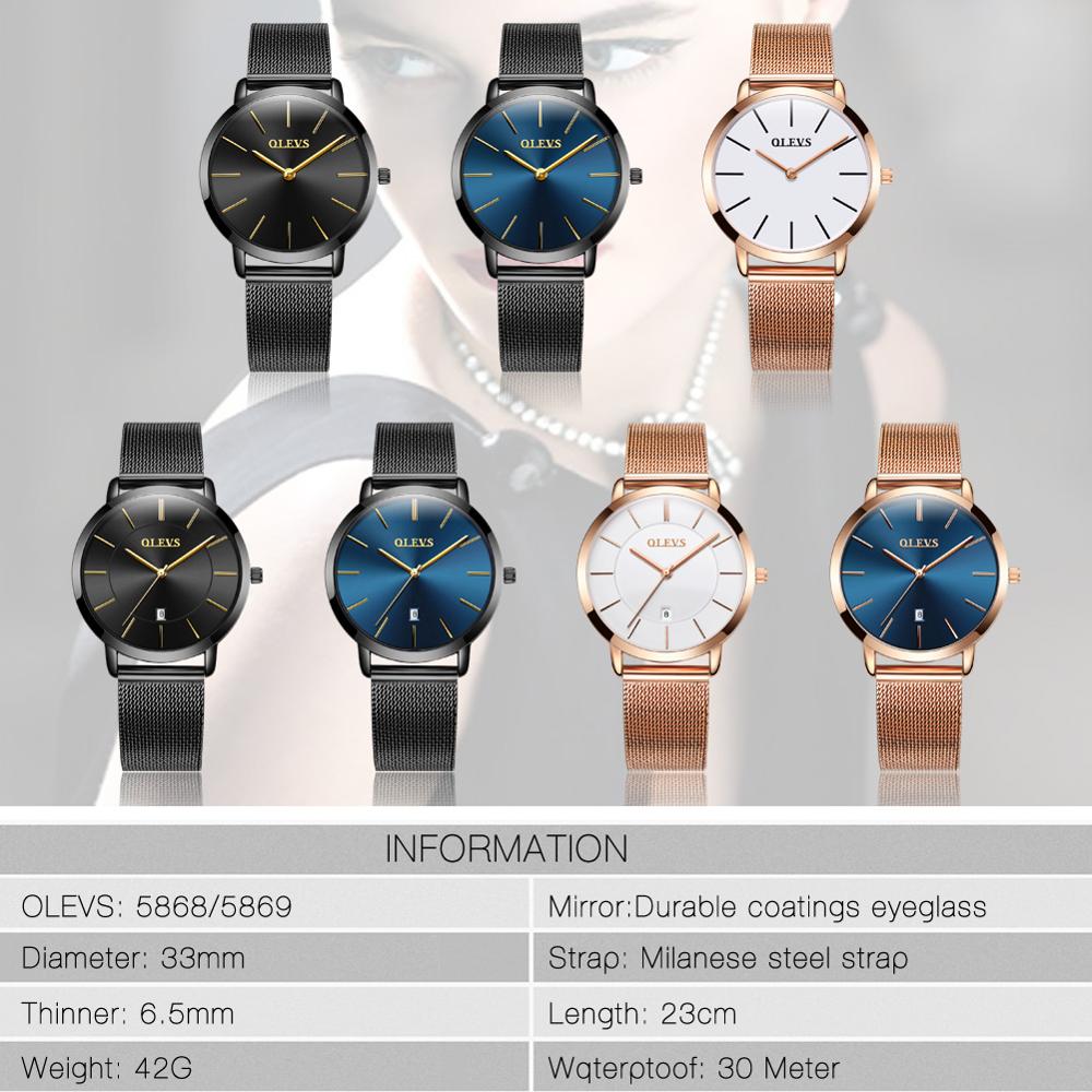 OLEVS beautiful Rose gold Wrist Watch for Women, enter discount code 40WG608Z0TYR Buy 1 get 1 FREE / FREE Shipping