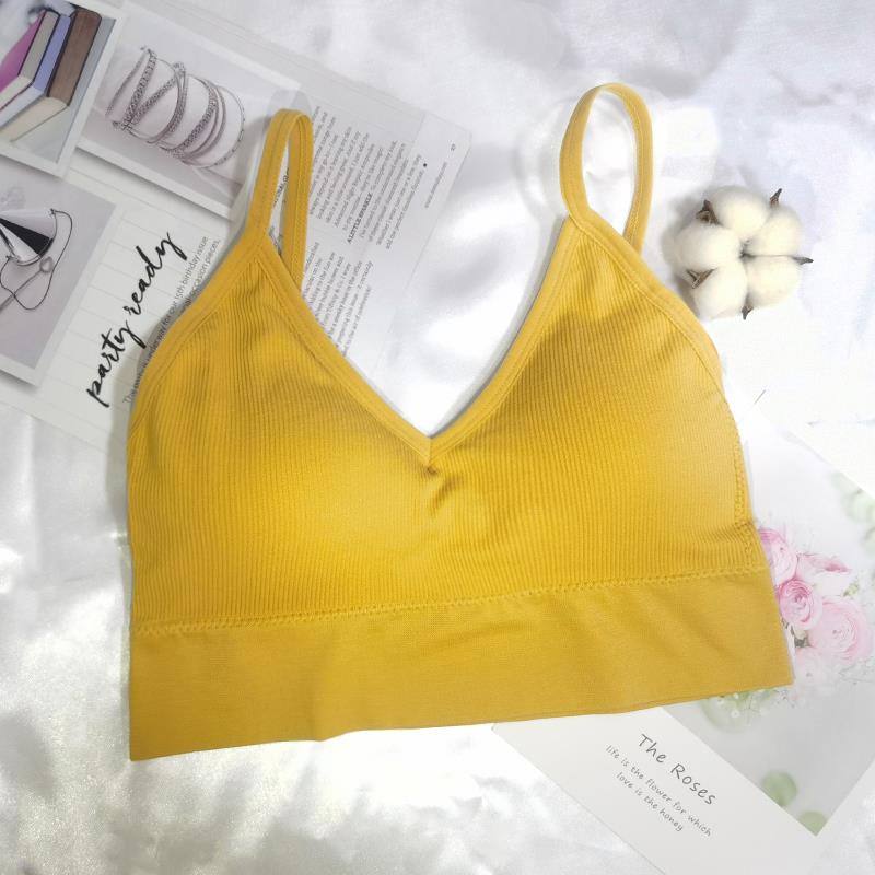 Ladies sexy Sport Tube Top Streetwear Seamless Tee Bra / enter Discount Code NMN8K5YN3XE0 BUY 4 get 1 FREE / FREE Shipping