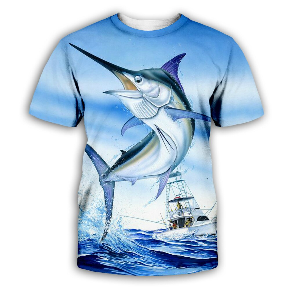 Men / Women's casual beach shirt with beautiful 3d print fish designs made with comfortable material / FREE Shipping