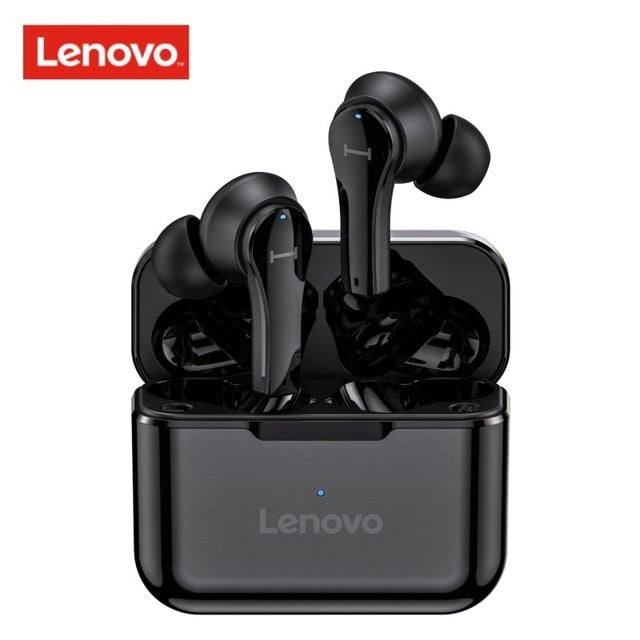 Lenovo QT82 Ture Wireless Touch Control Bluetooth Earphones Stereo HD / FREE Shipping