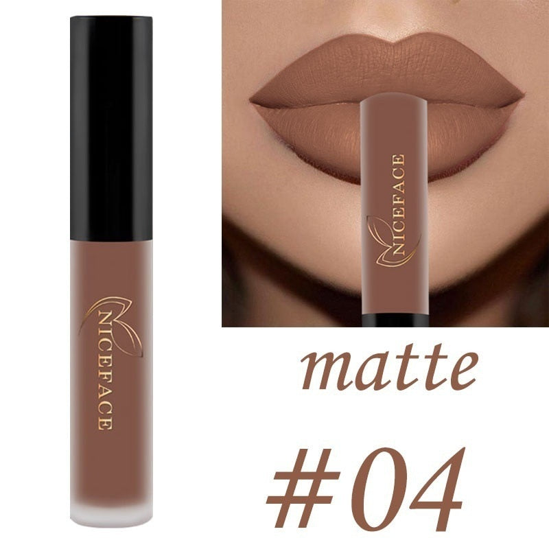 Best Lip Gloss/ Lipstick 25 Colors Waterproof Matte Lip Gloss Liquid / Buy 6 get 1 FREE / Enter Code 1G3G7SQNGXFP / FREE Shipping