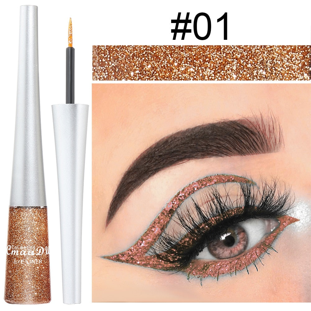 Diamond Glitter Eyeliner pen / enter R238B59SH4XW Buy 6 get 1 FREE / FREE Shipping