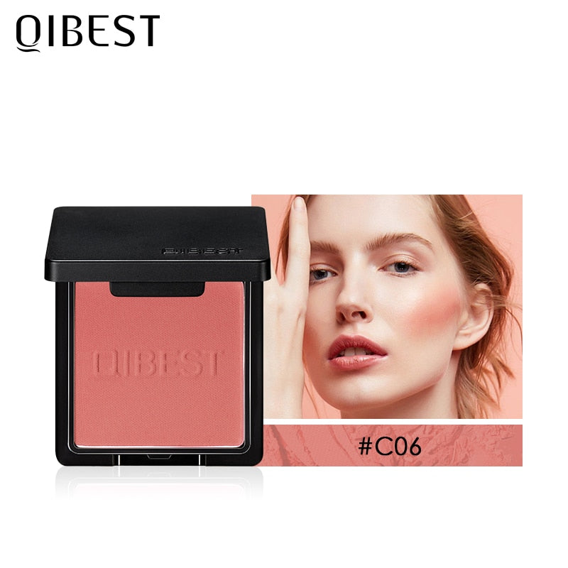 QIBEST Blush 8 Colors Face Cosmetic Shadow Blush Palette / FREE Shipping