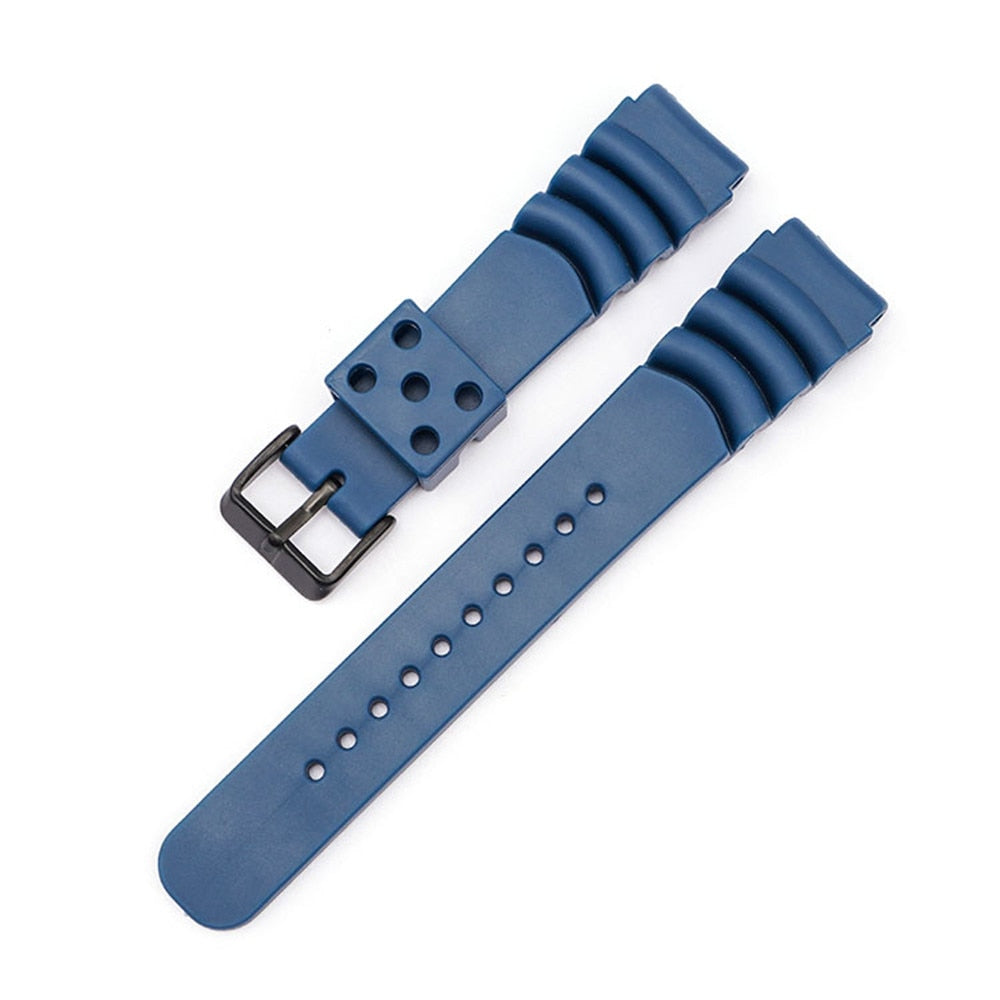 20mm 22mm 24mm Diving Watch Straps for Seiko or Casio / FREE Shipping