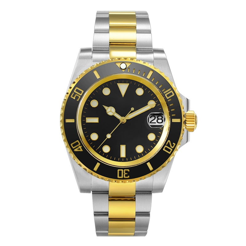 San Martin Diver Watch Water Ghost Sub Homage NH35 Luxury Sapphire Men Mechanical Watches 20Bar Waterproof BGW-9 Luminous