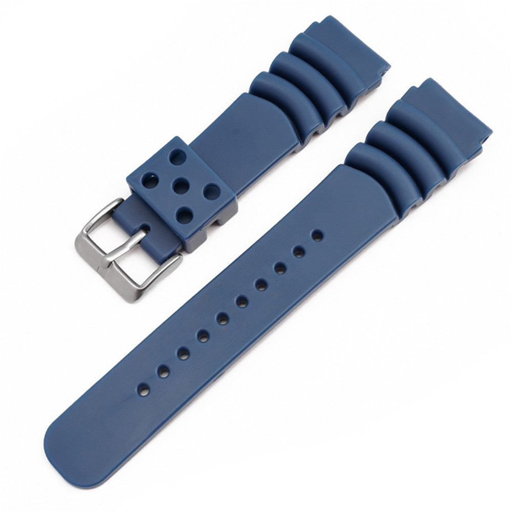20mm 22mm 24mm Diving Watch Straps for Seiko or Casio / FREE Shipping