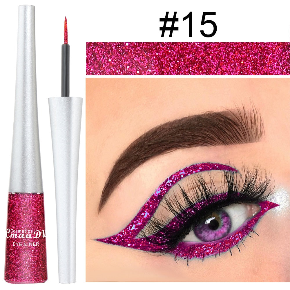 Diamond Glitter Eyeliner pen / enter R238B59SH4XW Buy 6 get 1 FREE / FREE Shipping