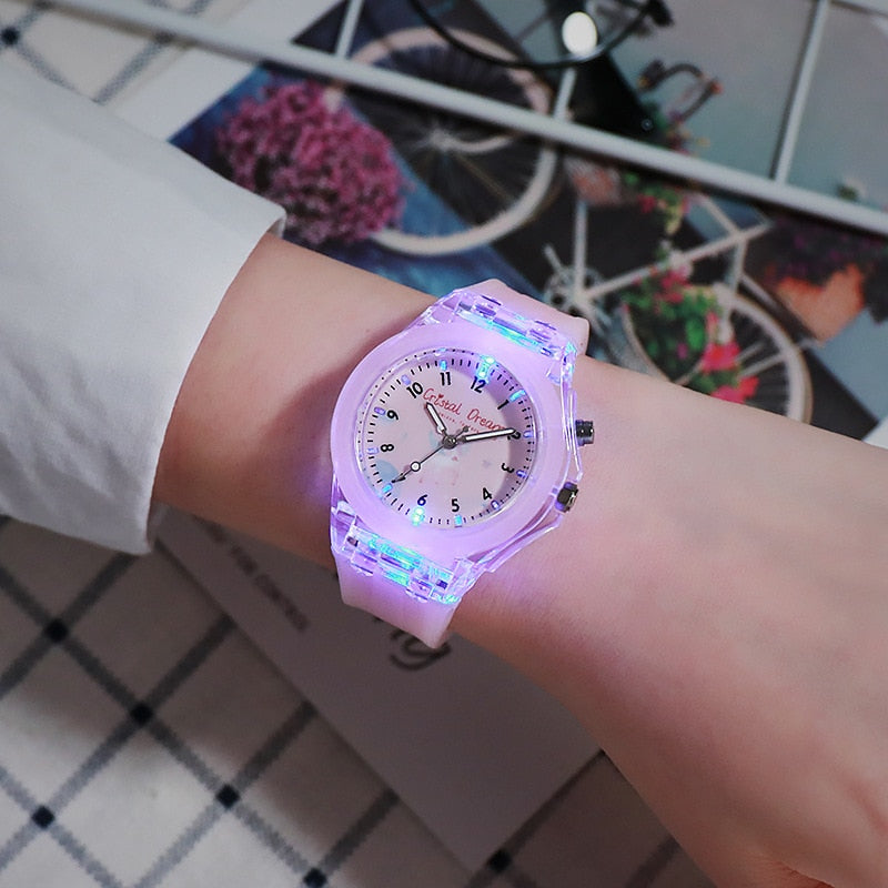 New Sport Watches For Girls Personality Clock Easy Read