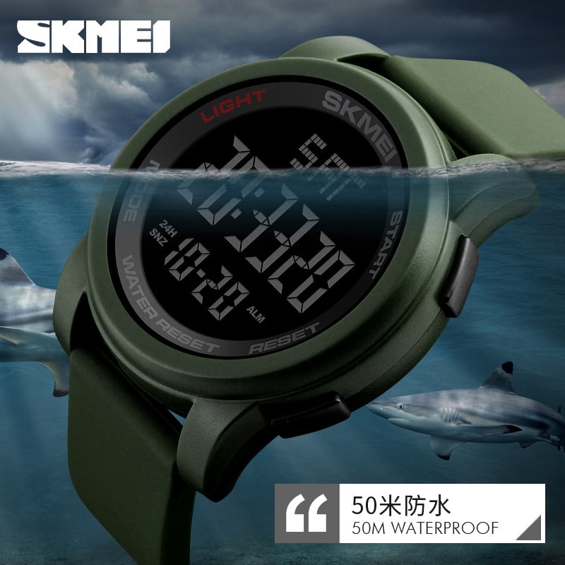 SKMEI Top Luxury Sport Watch for Men / Alarm Clock / Waterproof / Multifunction Digital Watch
