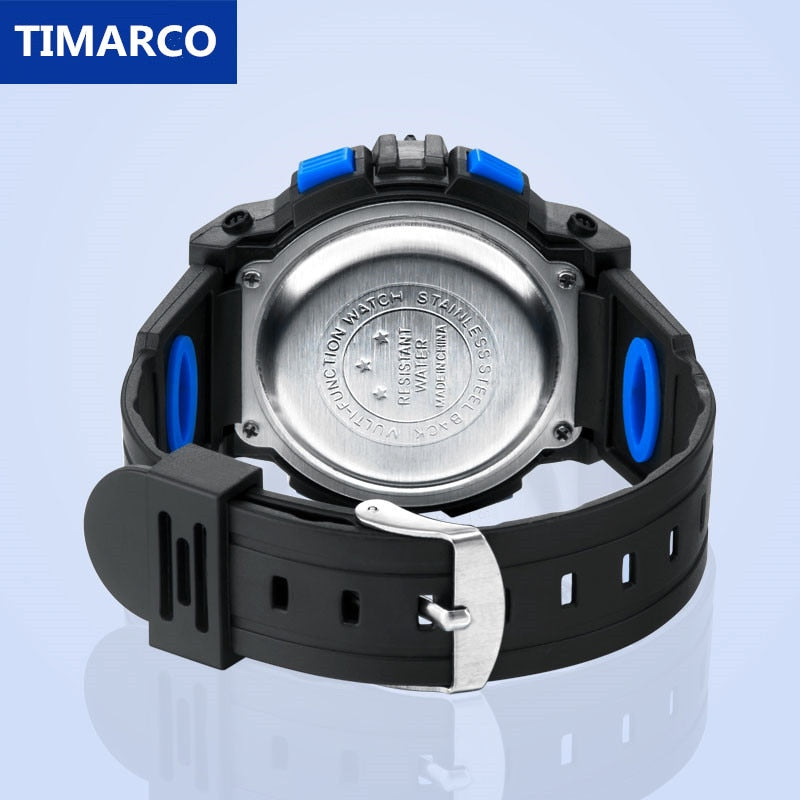 Children Watch Sport Kids Watches Silicone Strap Waterproof LED Digital