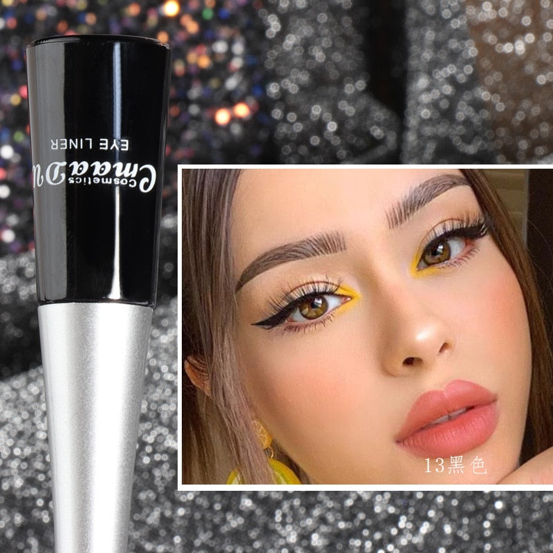 Cmaadu Cosmetics Colorful Liquid Eyeliner Waterproof Eyeliner Gel / Buy 6 get 1 FREE / Enter Code NND4EY0NDCRE / FREE Shipping