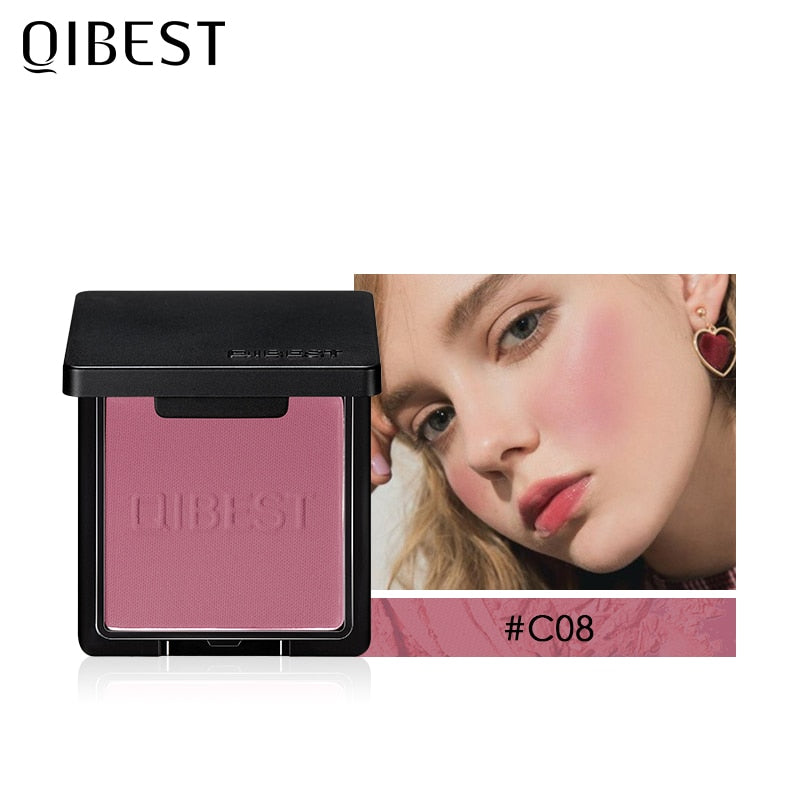 QIBEST Blush 8 Colors Face Cosmetic Shadow Blush Palette / FREE Shipping