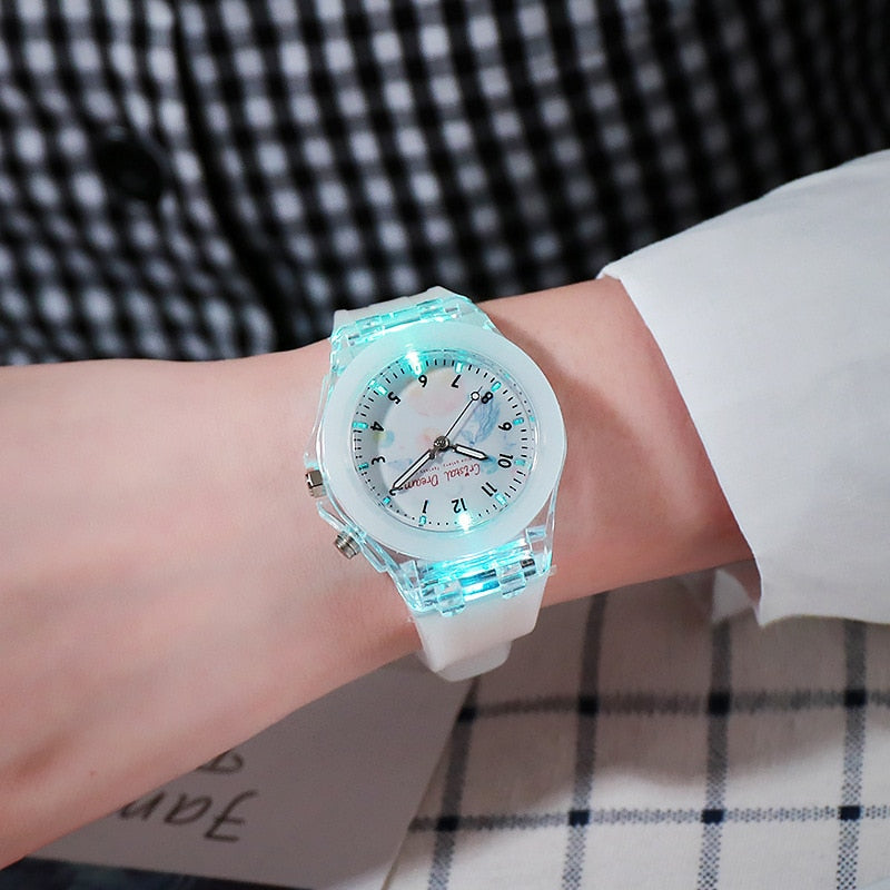 New Sport Watches For Girls Personality Clock Easy Read