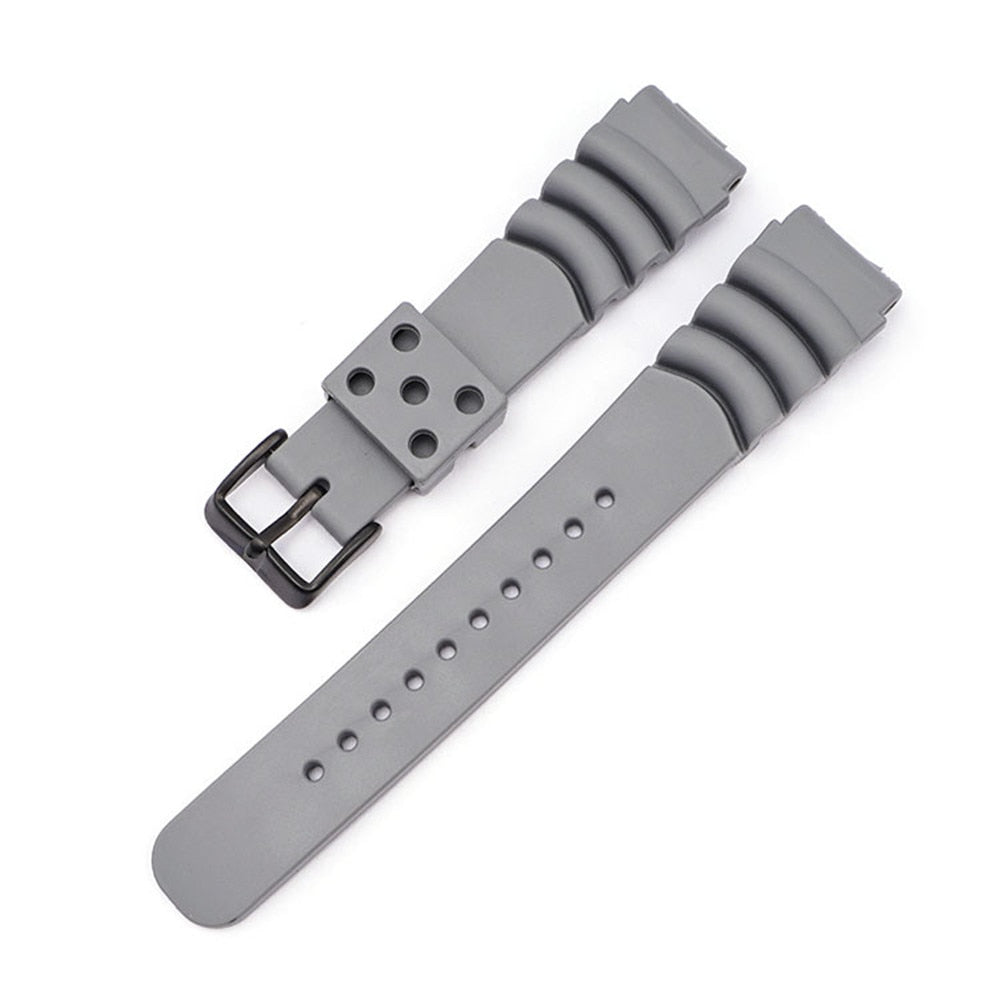 20mm 22mm 24mm Diving Watch Straps for Seiko or Casio / FREE Shipping