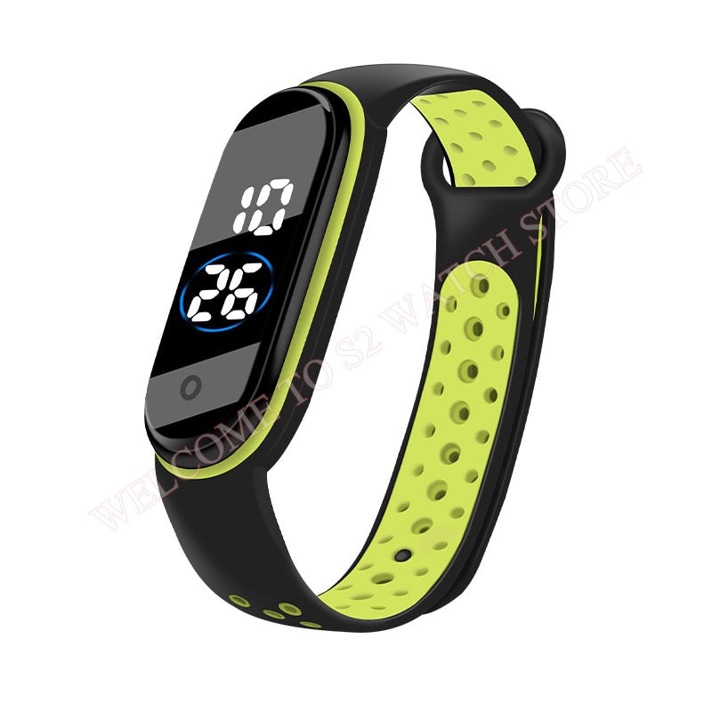 Fashion Sports Watch For Children girls/boys Waterproof Led Digital Watch Ultra-light Silicone Strap Teen Boys Girls WristWatch Unisex