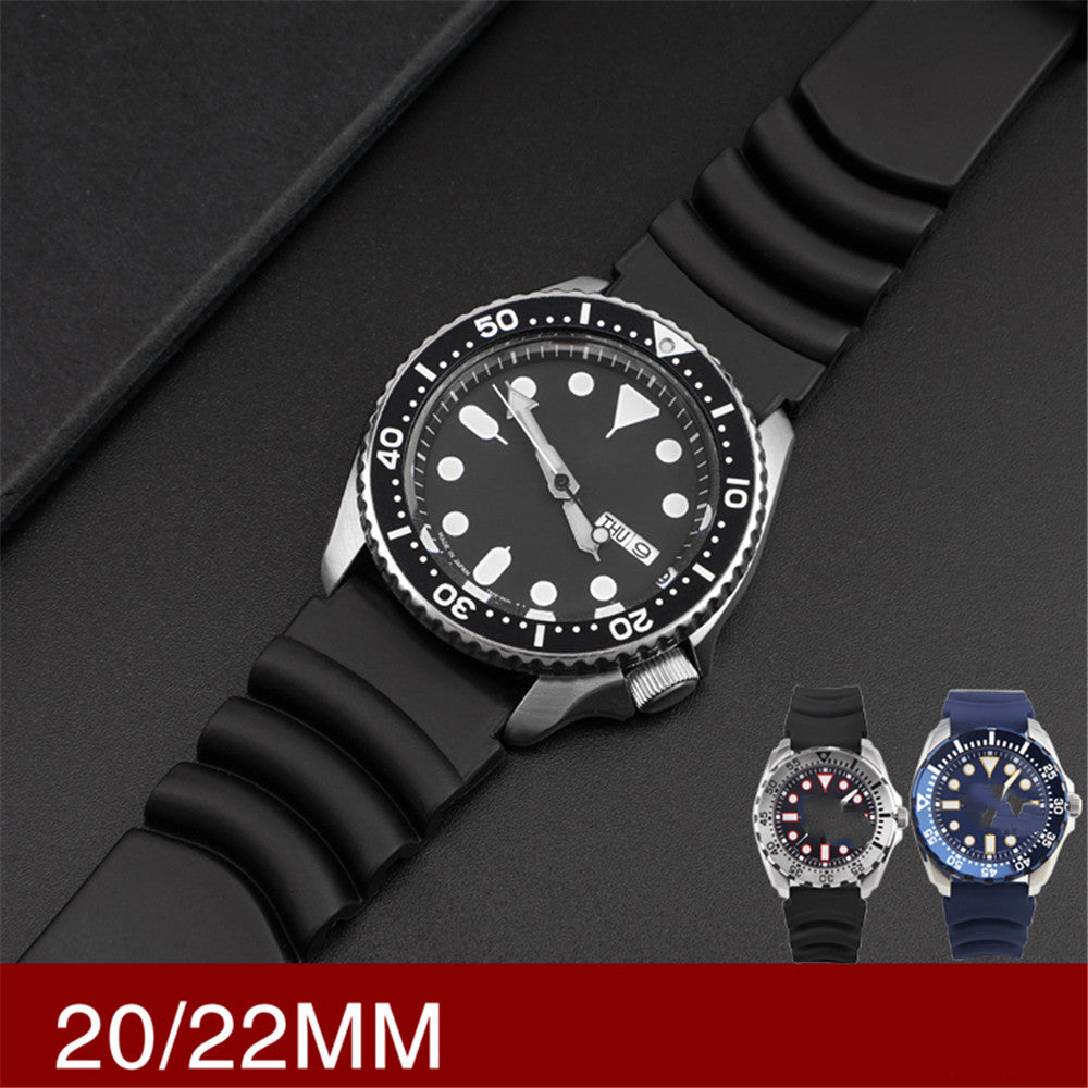 20mm 22mm 24mm Diving Watch Straps for Seiko or Casio / FREE Shipping