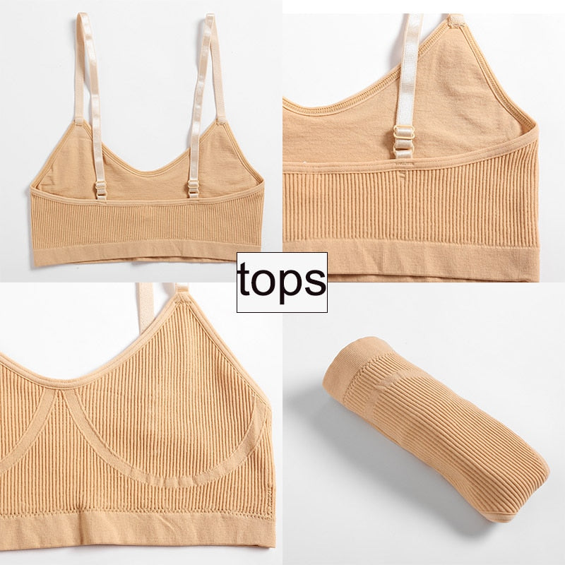 Ladies Bra Set Sexy Lingerie Female panties / Bra Tops stretchable / enter Discount Code WGA1H5VR01SA Buy 5 get 1 FREE / FREE Shipping