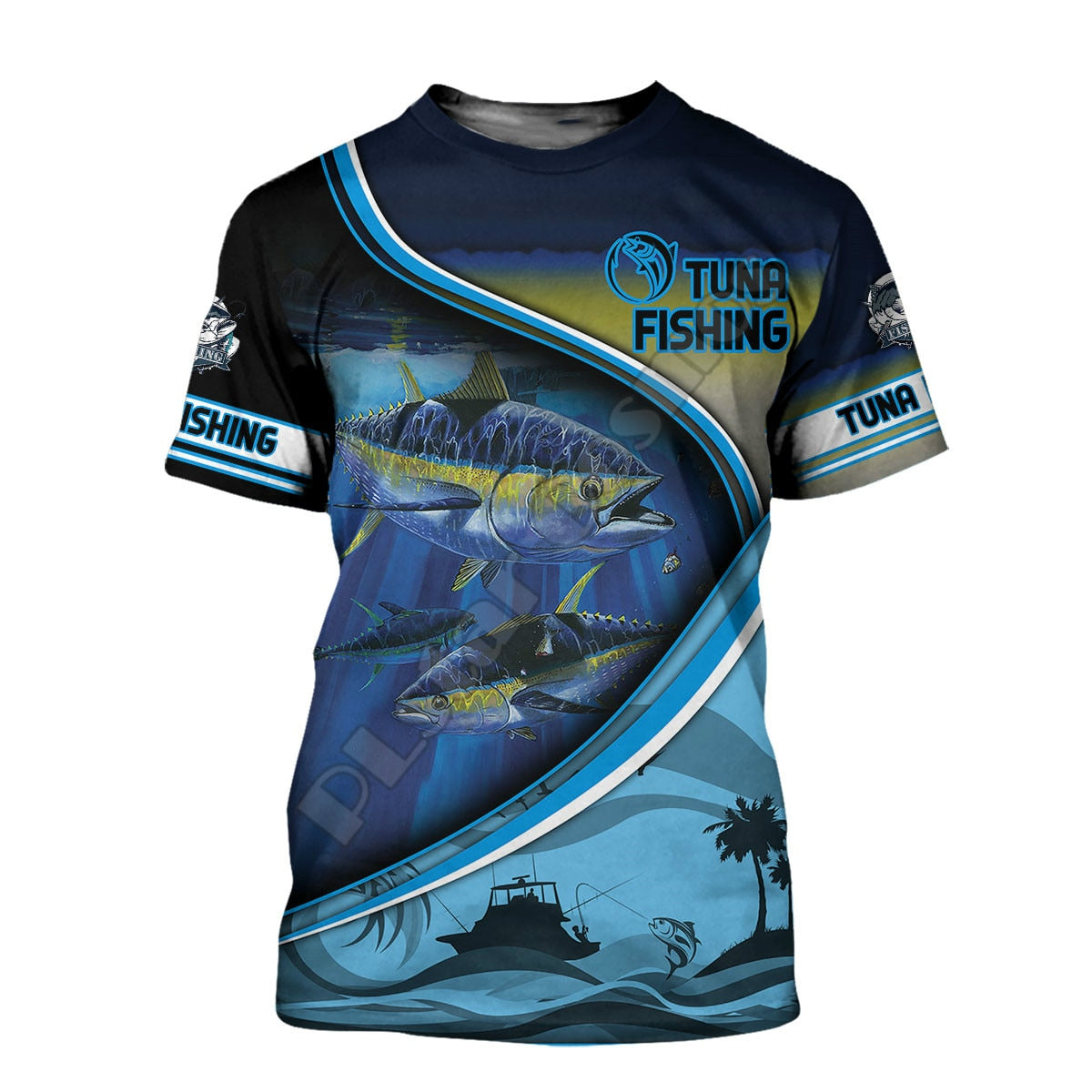 Men / Women awesome 3d print Tuna fishing casual T-shirt comfortable / FREE Shipping