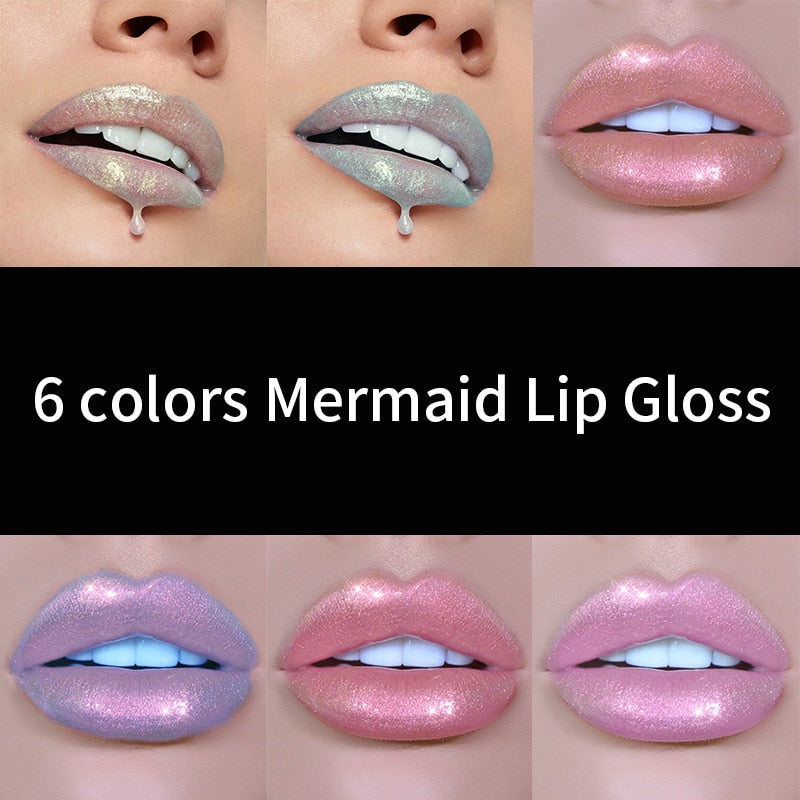 Plump Lip Gloss Waterproof Liquid Lipstick Shimmer Lip Gloss beautiful colors / FREE Shipping